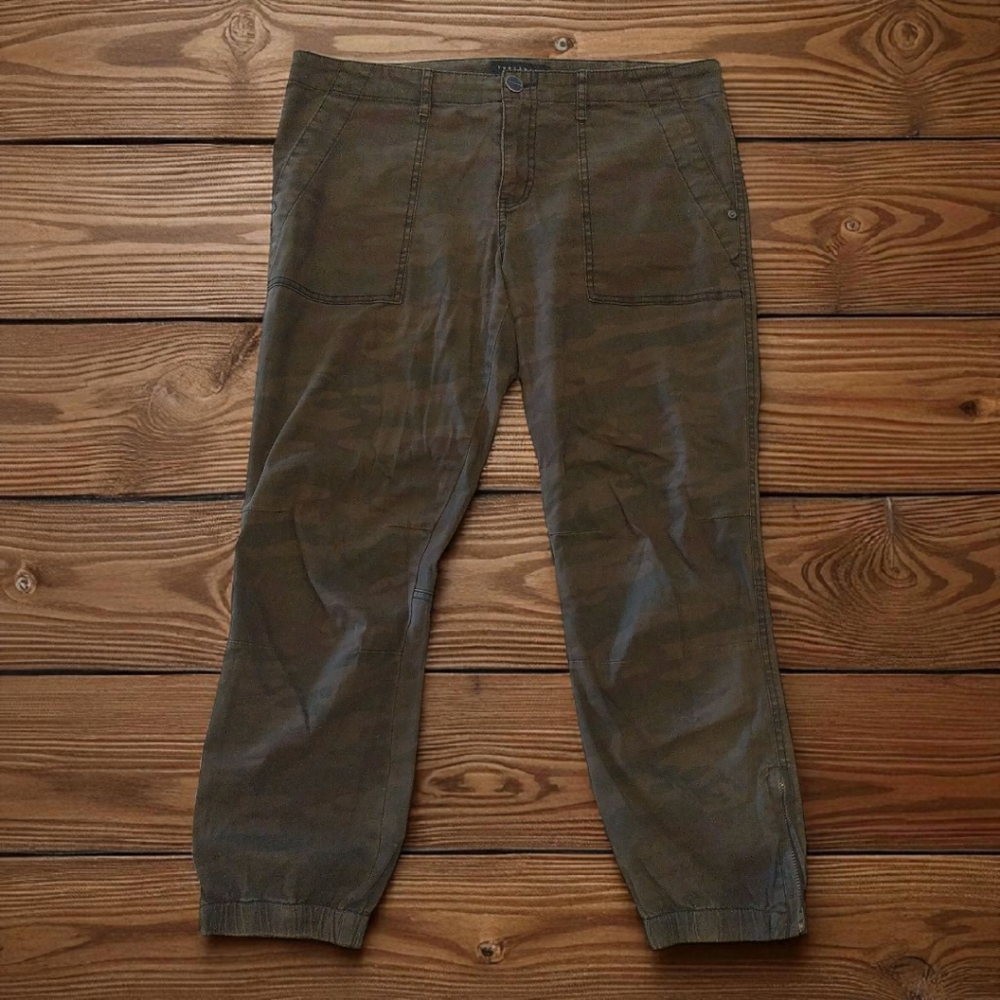 Sanctuary Women's Dark Olive Cargo Pants
